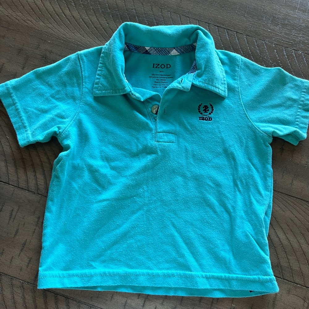 Blue izod polo
